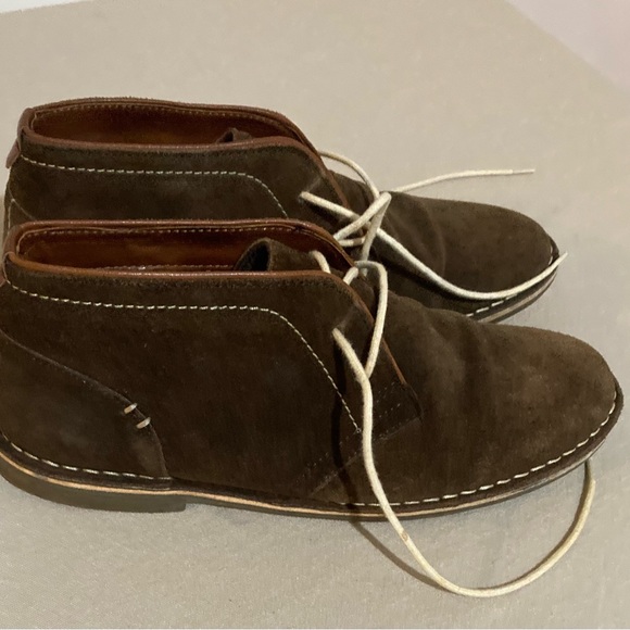🥾Steve Madden Mens Durvish Chukka Boot Dark Brown Suede Size:9 - Picture 3 of 10